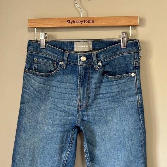 EVERLANE Mens Slim Straight Leg Jean Medium Wash Sz 29 x 30 NEW - Picture 4 of 12